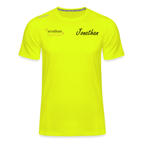 T-shirt Run 2.0 Homme | Jonathan - jaune néon