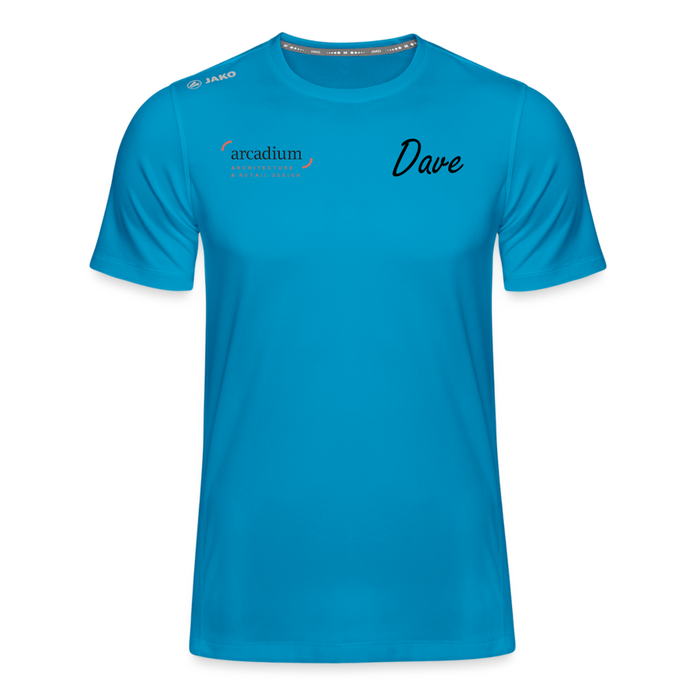 T-shirt Personnalisé MoOodMaker T-shirt Run 2.0 Homme | Dave - bleu saphir