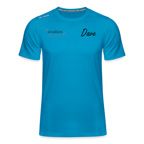 T-shirt Personnalisé MoOodMaker T-shirt Run 2.0 Homme | Dave - bleu saphir