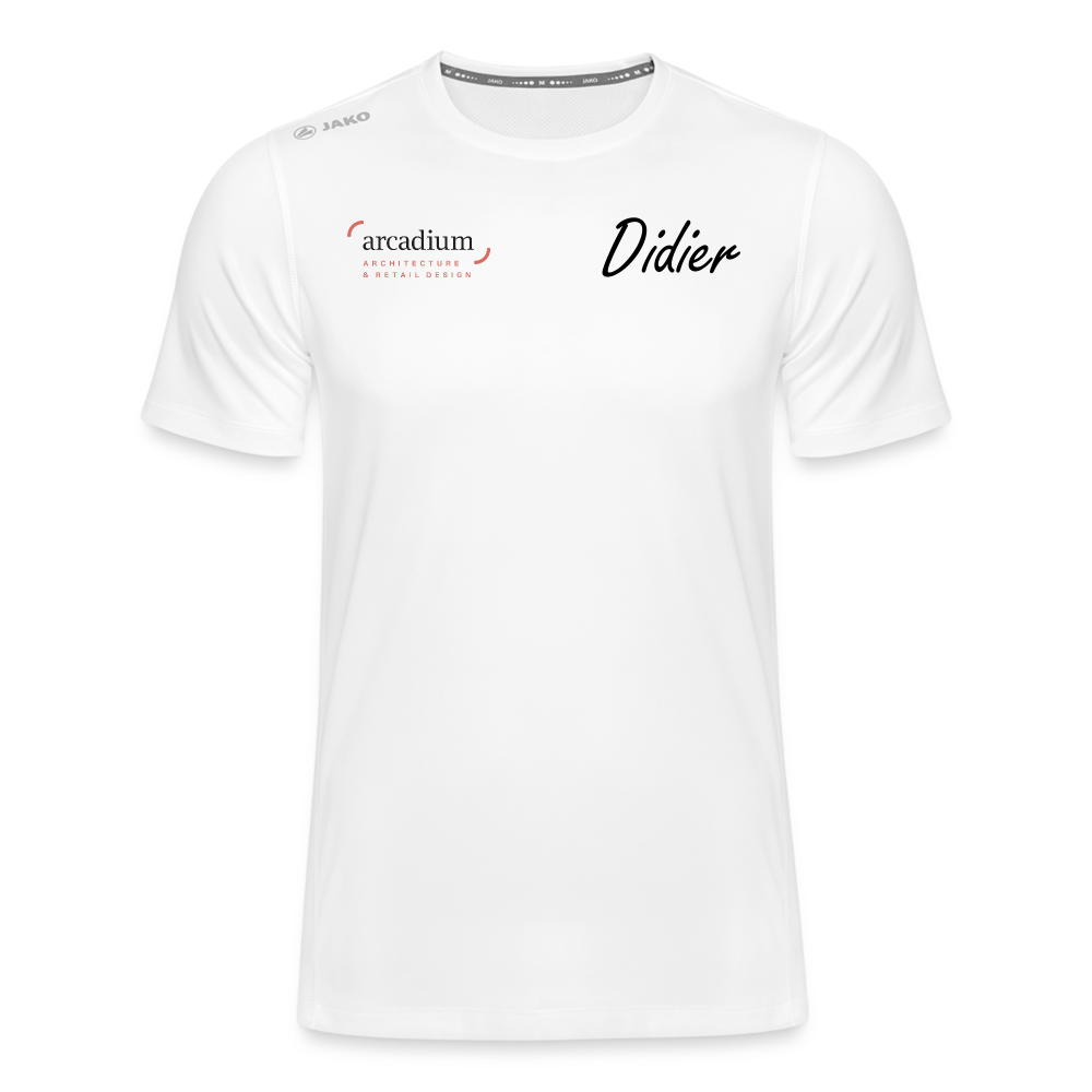 T-shirt Run 2.0 Homme | Didier - blanc