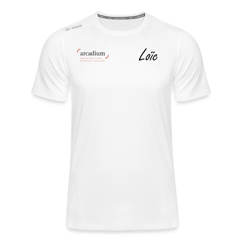 T-shirt Run 2.0 Homme | Loïc - blanc