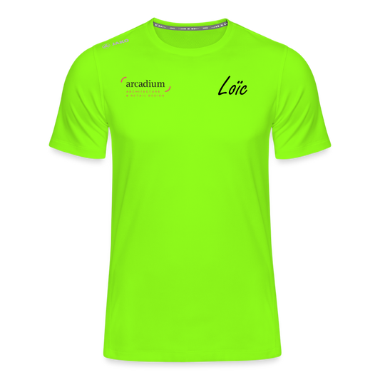 T-shirt Run 2.0 Homme | Loïc - vert néon