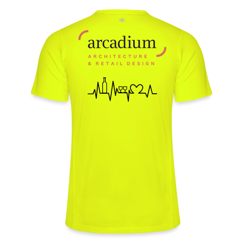 T-shirt Run 2.0 Homme | Loïc - jaune néon