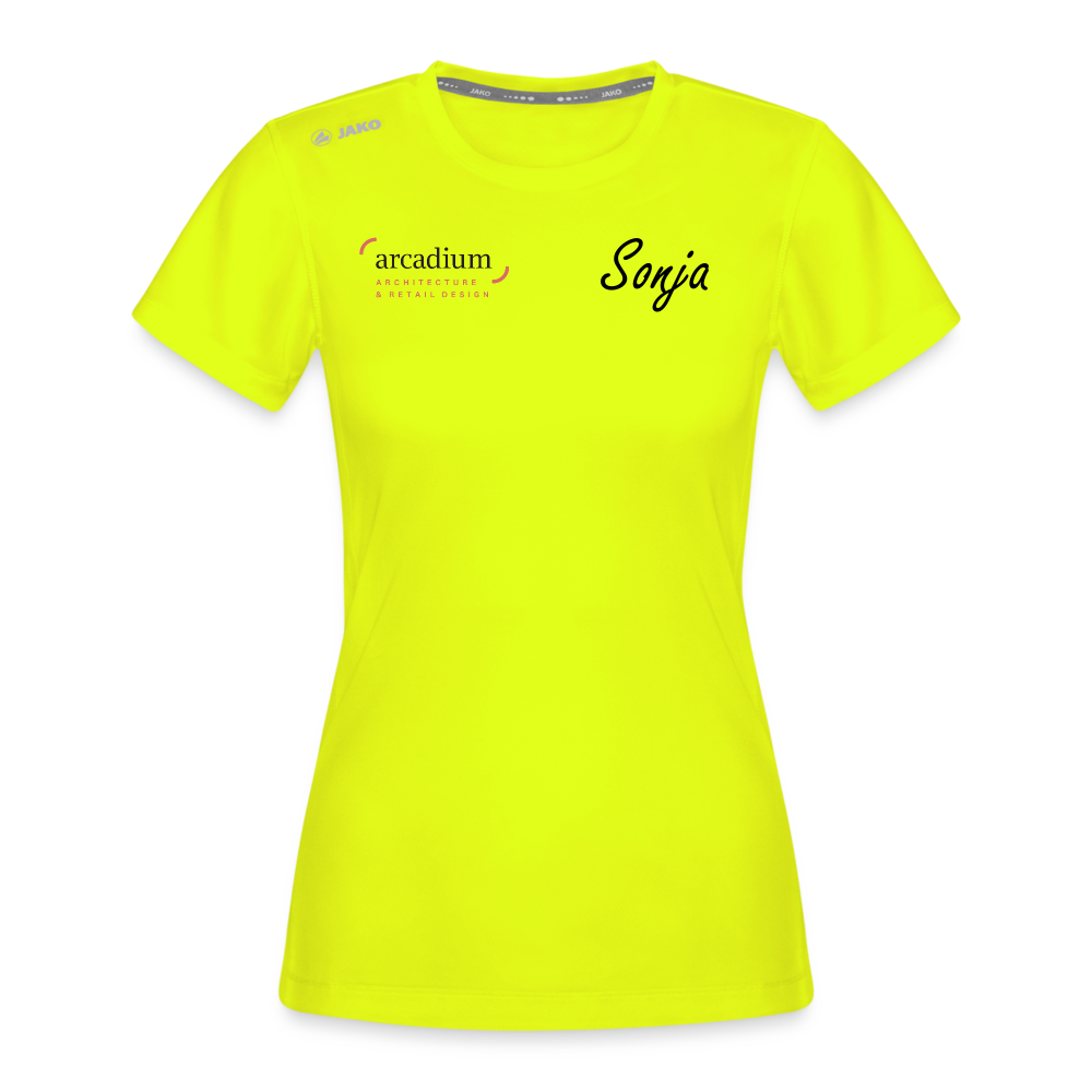 T-shirt Run 2.0 Femme | Sonja - jaune néon