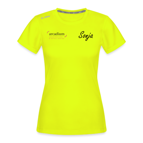 T-shirt Run 2.0 Femme | Sonja - jaune néon