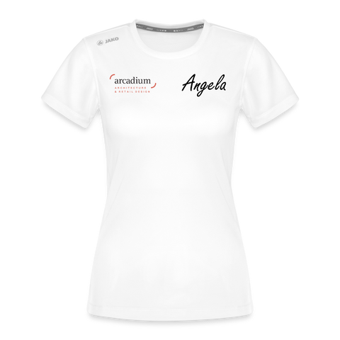 T-shirt Run 2.0 Femme | Angela - blanc