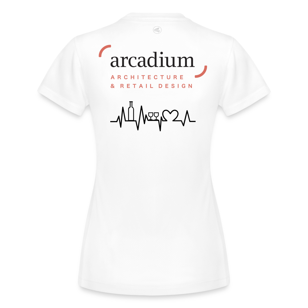 T-shirt Run 2.0 Femme | Angela - blanc