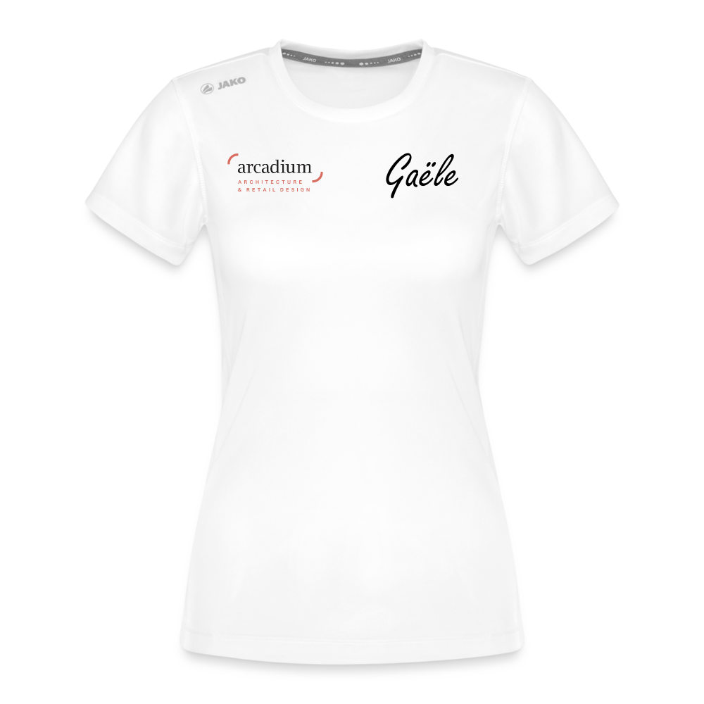 T-shirt Run 2.0 Femme | Gaële - blanc