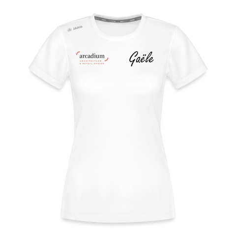 T-shirt Run 2.0 Femme | Gaële - blanc