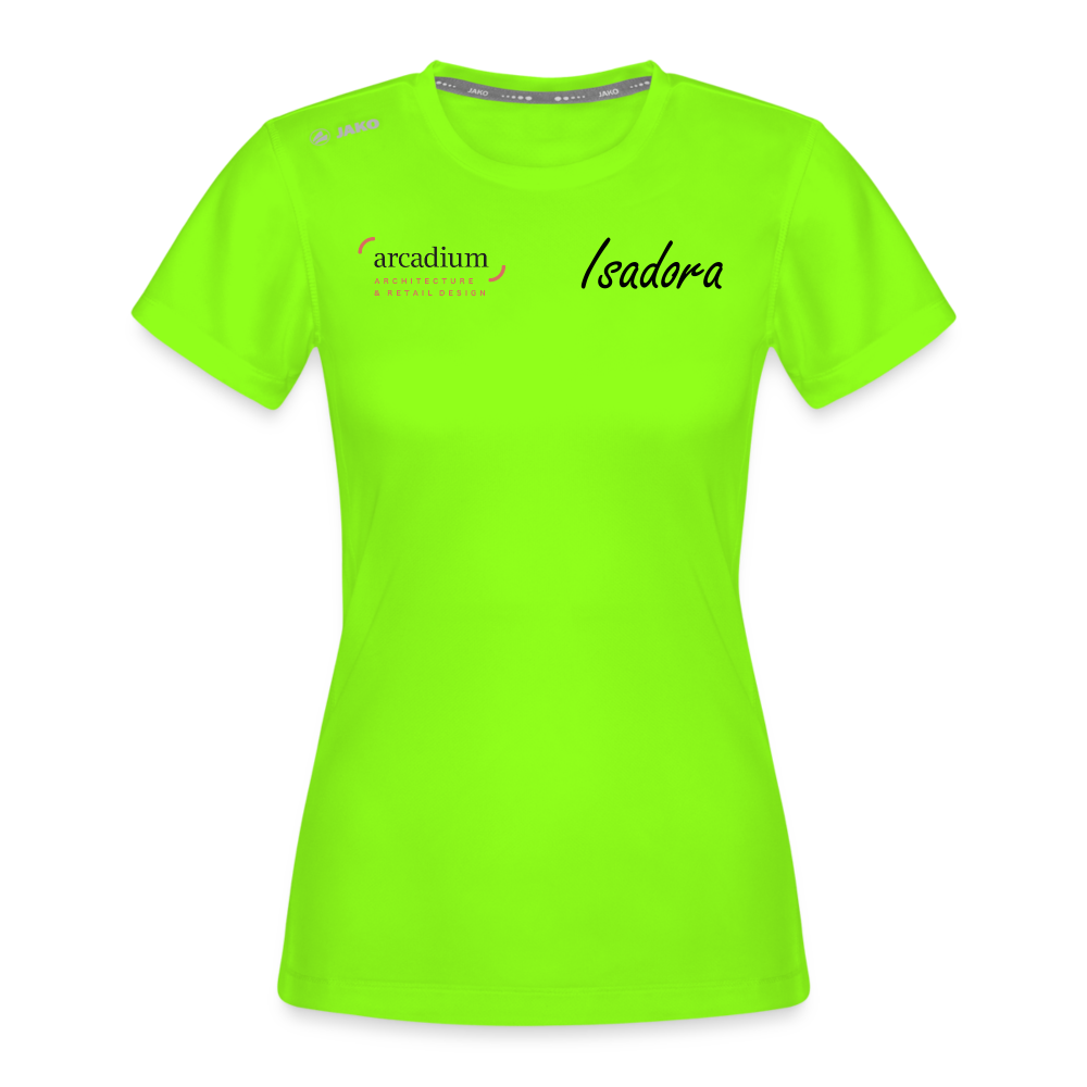 T-shirt Run 2.0 Femme | Isadora - vert néon