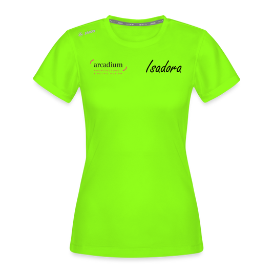 T-shirt Run 2.0 Femme | Isadora - vert néon