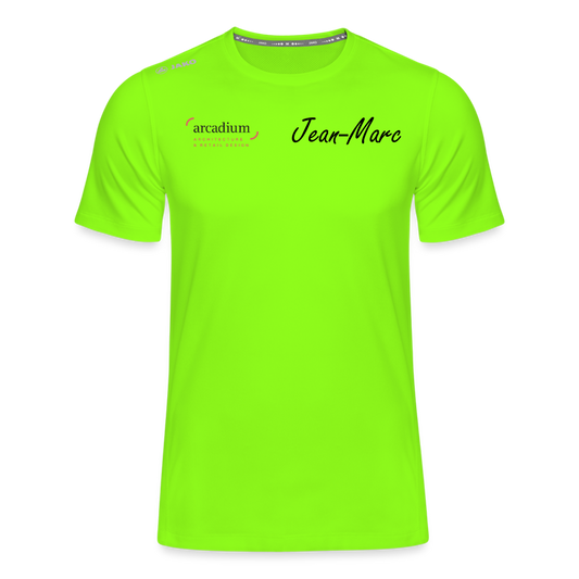 T-shirt Run 2.0 Homme | Jean-Marc - vert néon