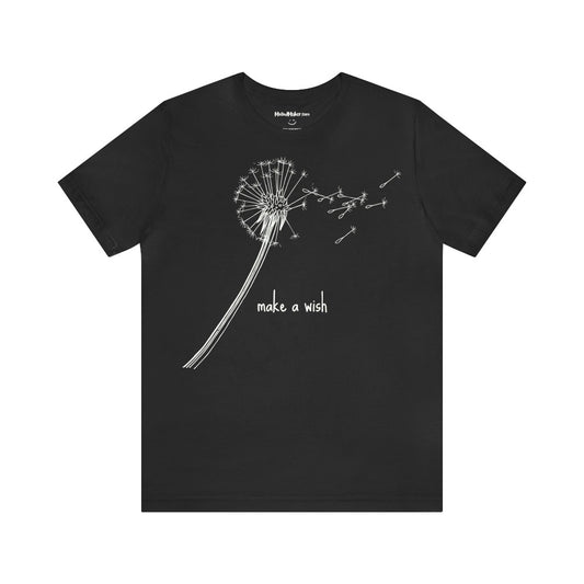 MoOodMaker T-Shirt Make A Wish 34 FEEL GOOD noir